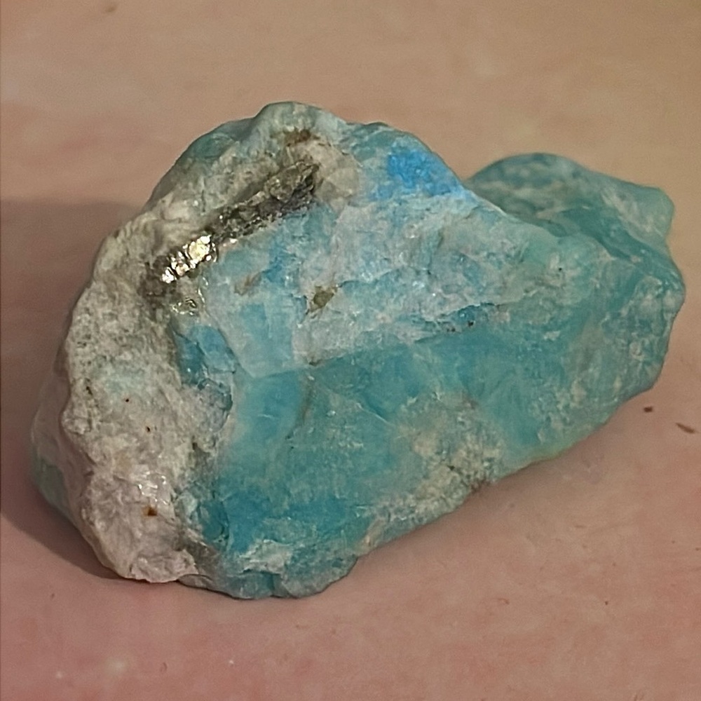 Breathtaking, Shimmering Amazonite w/ Smokey Quartz & Pyrite